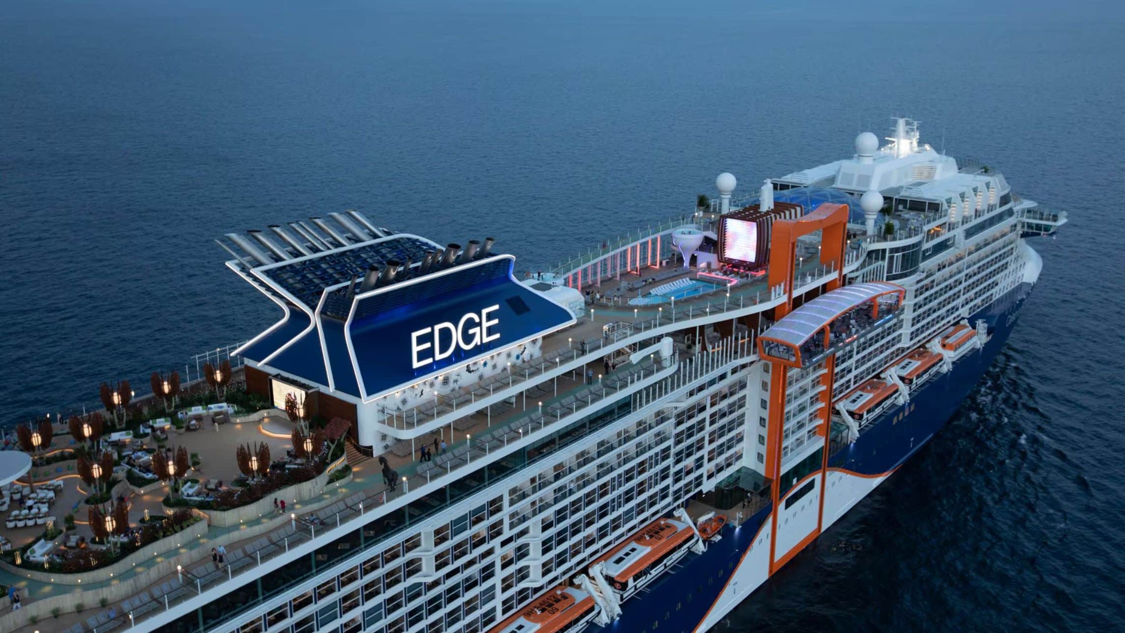 Celebrity edge P&O ship