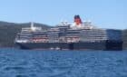 Queen Elizabeth sailing in Australia