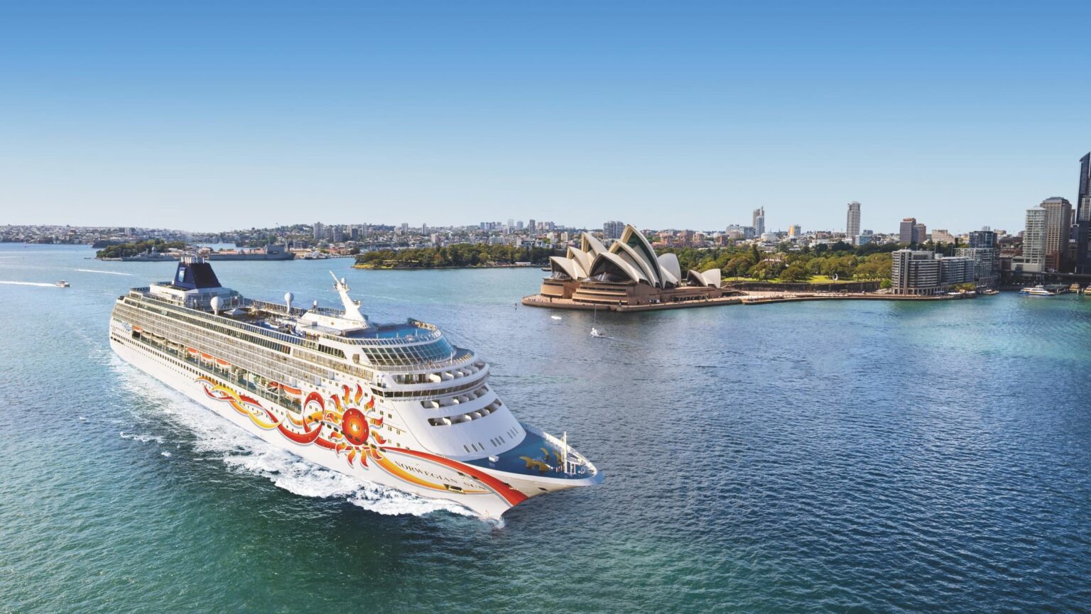 Norwegian Cruise Line in Sydney Harbour