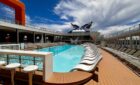 The pool onboard Celebrity Edge