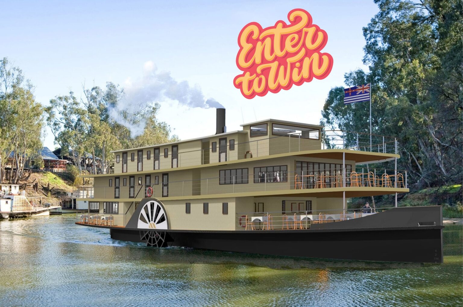 Murray River Steam Boat at port