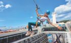 Woman zipling on Royal Caribbean