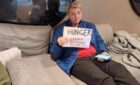 Woman on cruise doing a hunger strike.