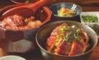 Japanese eel and rice in a bowl
