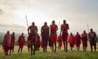The Maasai Mara tribe in Kenya