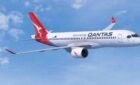 qantas flight flying