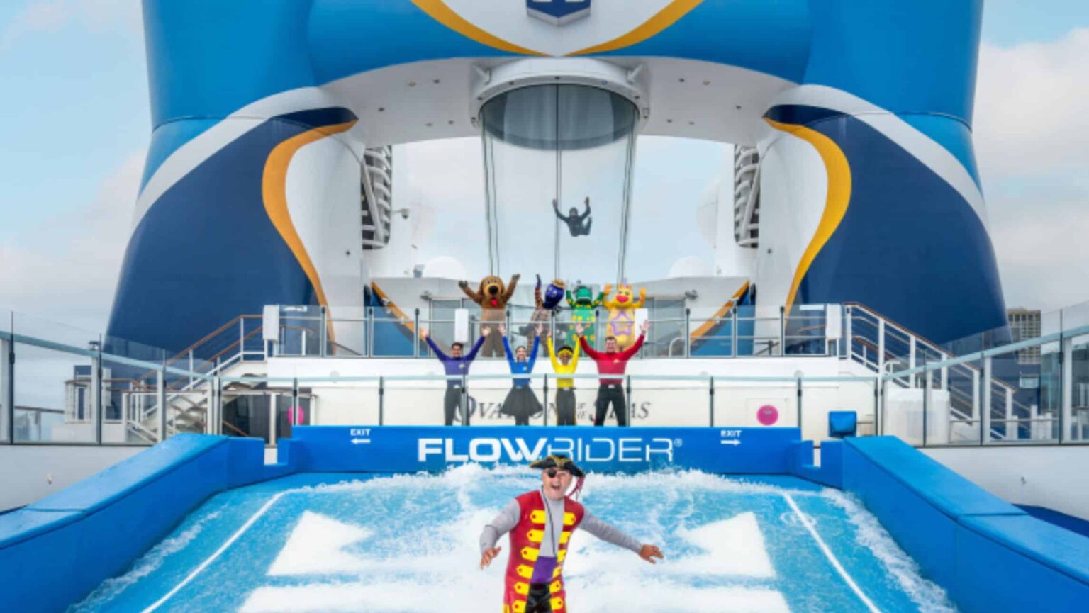 flow rider someone on it