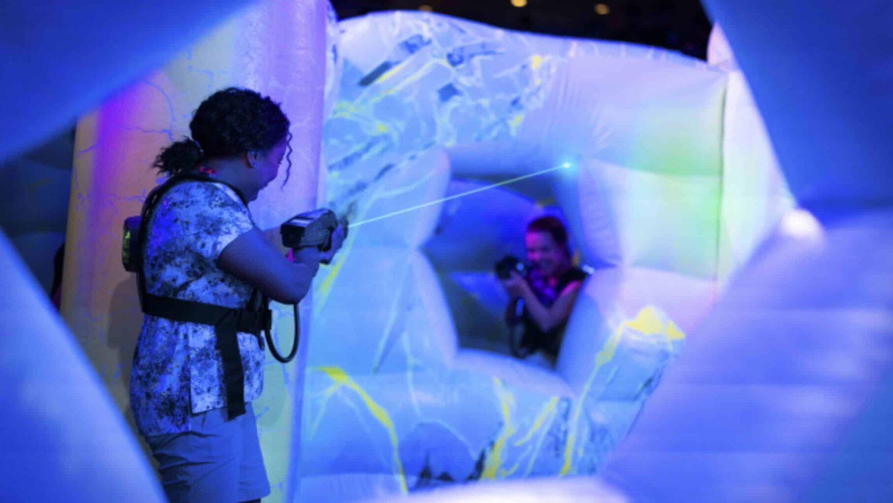 lazer tag on royal caribbean