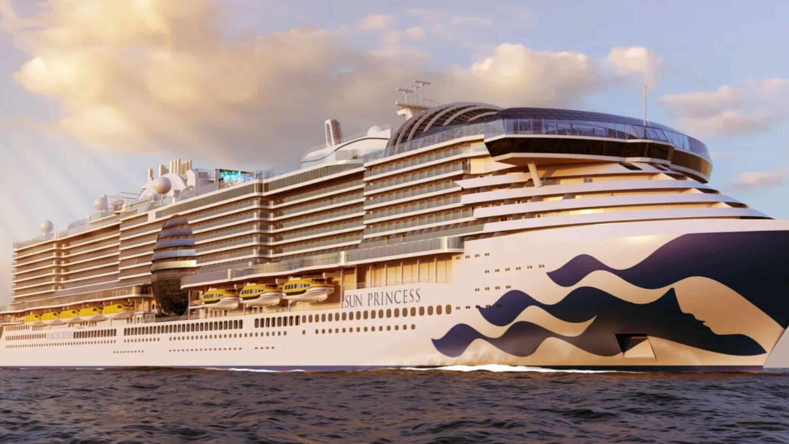 sun princess sailing