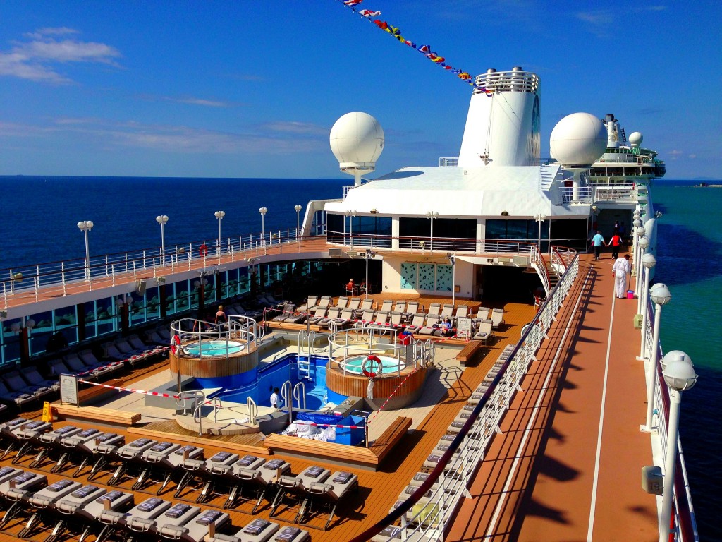 Azamara Journey pool deck