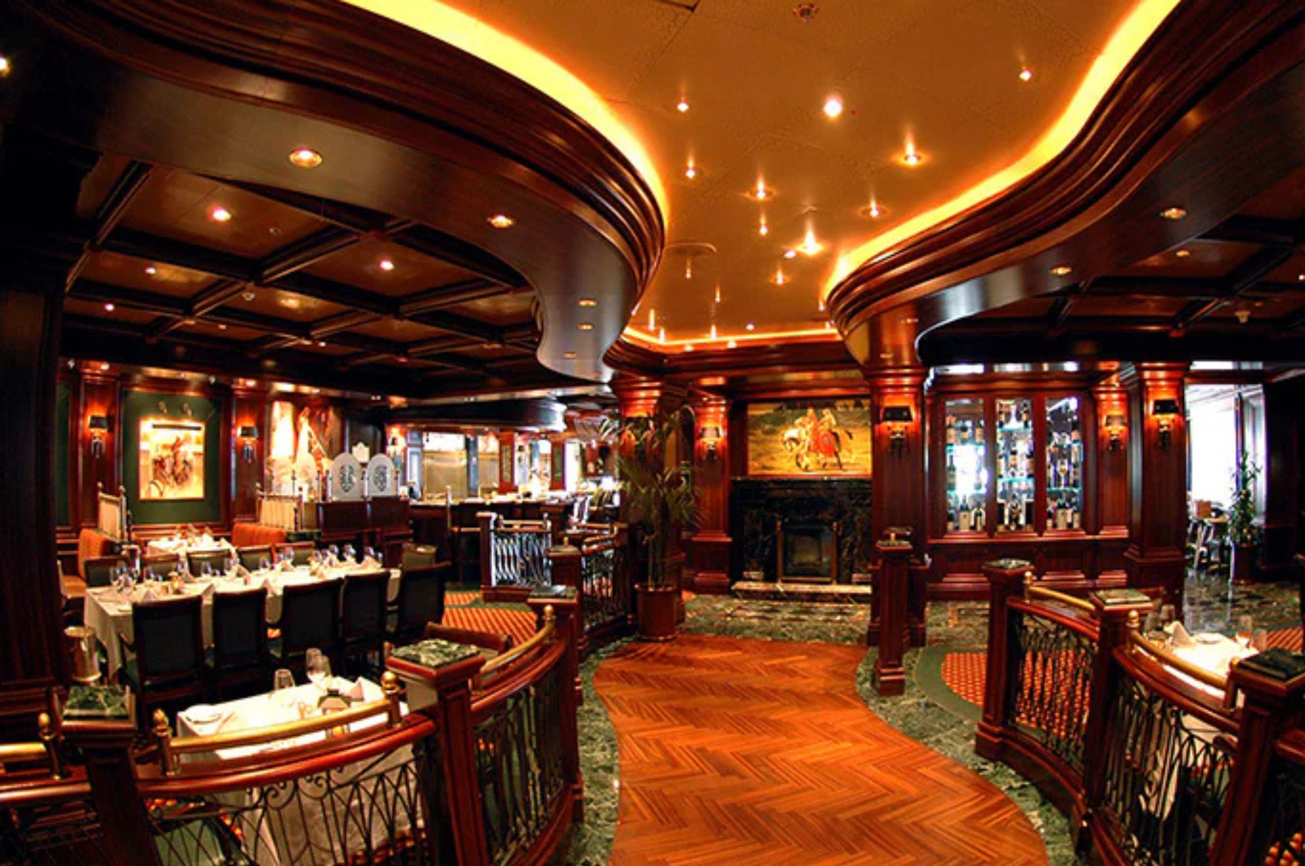 Crown Grill Restaurant in the Crown Princess