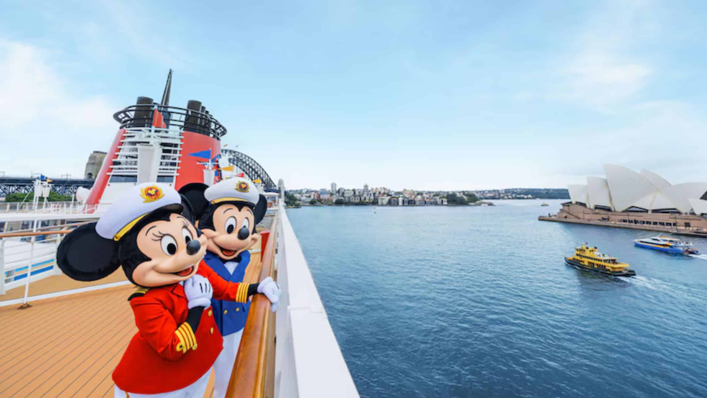 Disney Wonder in Sydney
