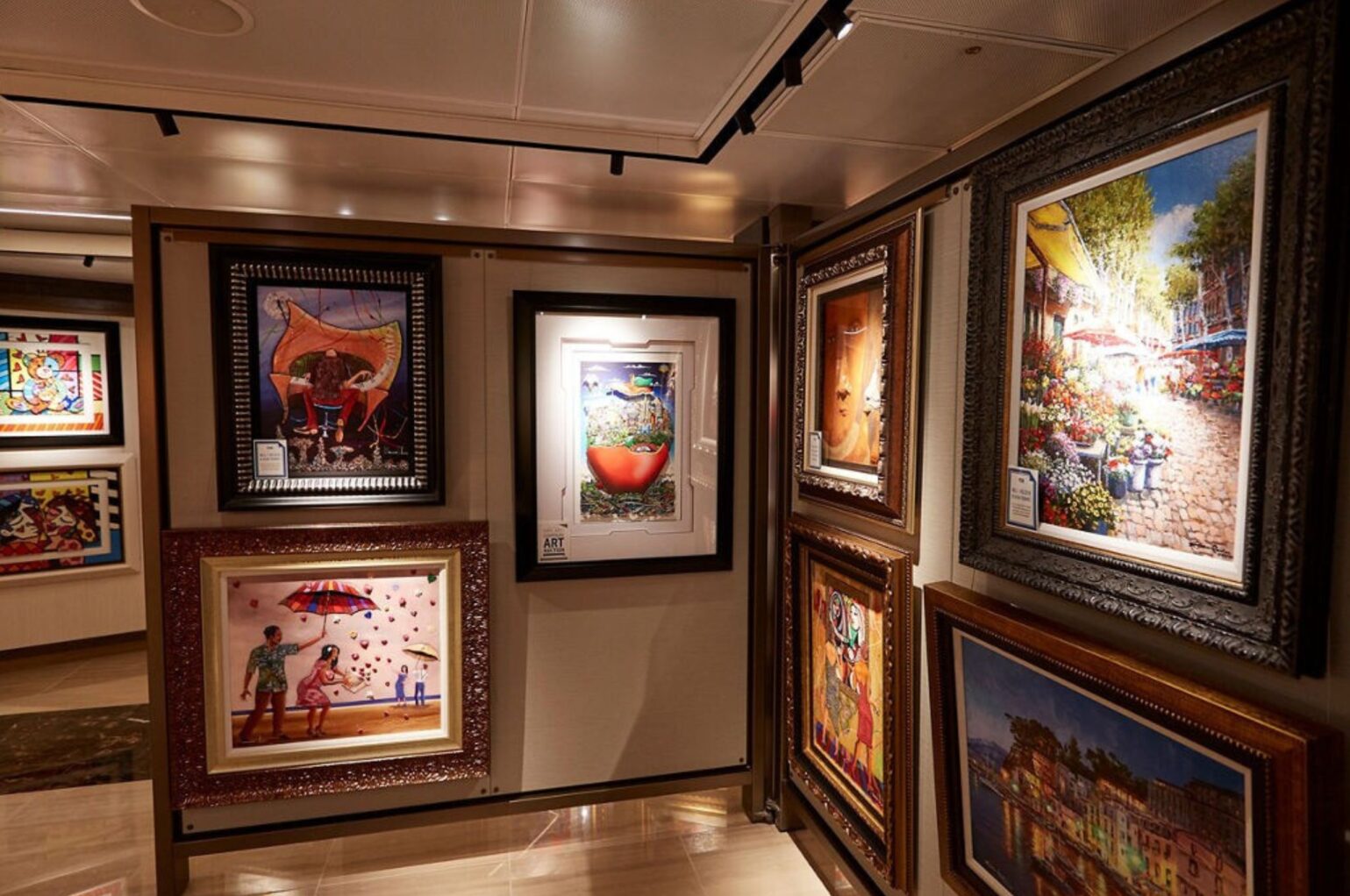 Crown Princess's Fine Arts Gallery