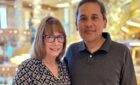 Joey and Jennifer Corpus on the Royal Princess