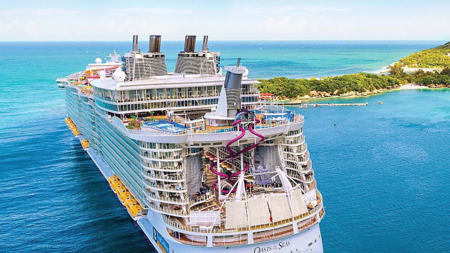 Royal Caribbean large cruise ship
