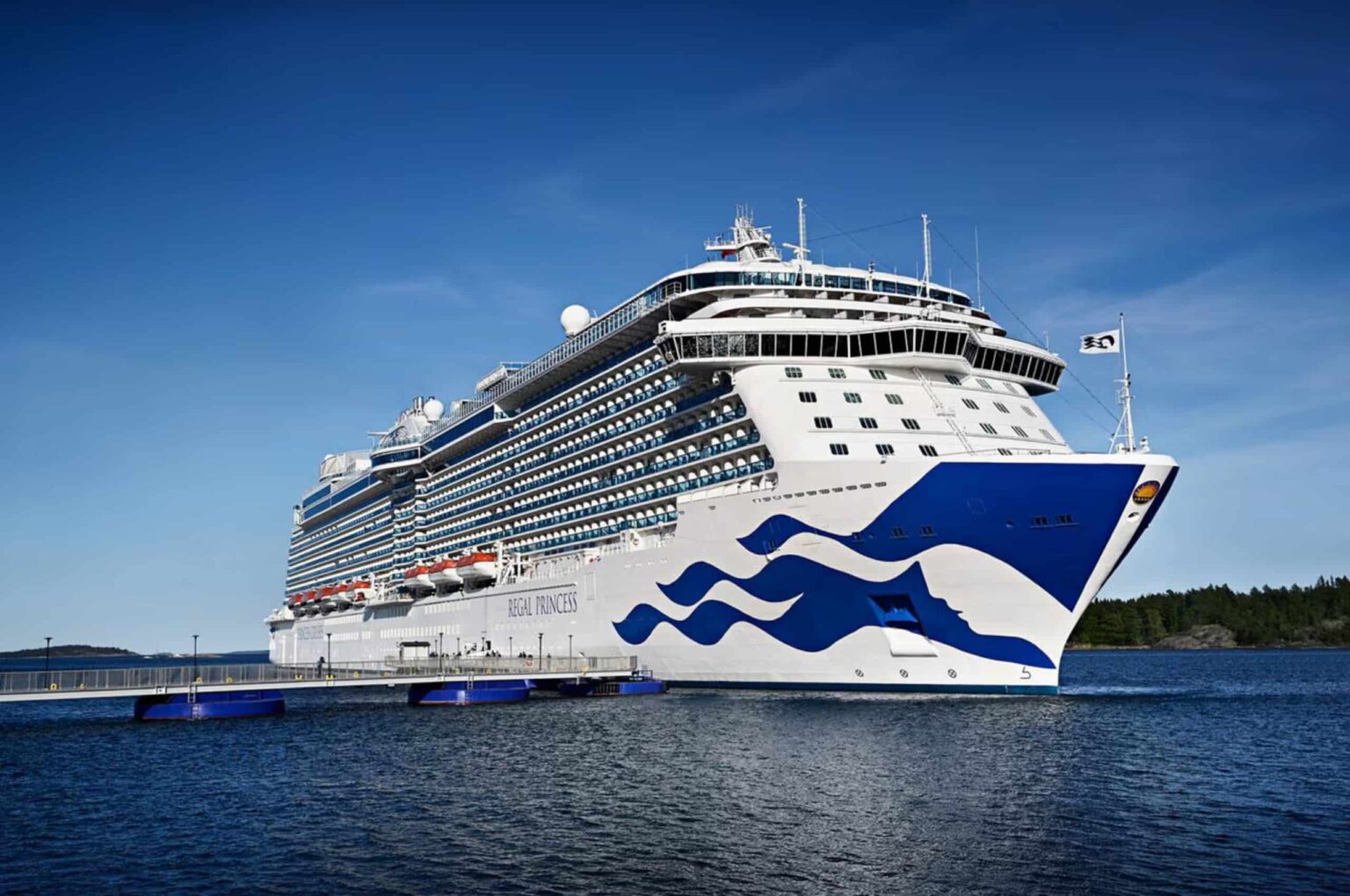 Princess Cruises's Regal Princess at sea