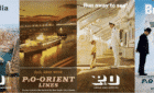 Historic posters of P&O Australia