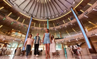 The Piazza on the Sun Princess The Piazza on the Sun Princess