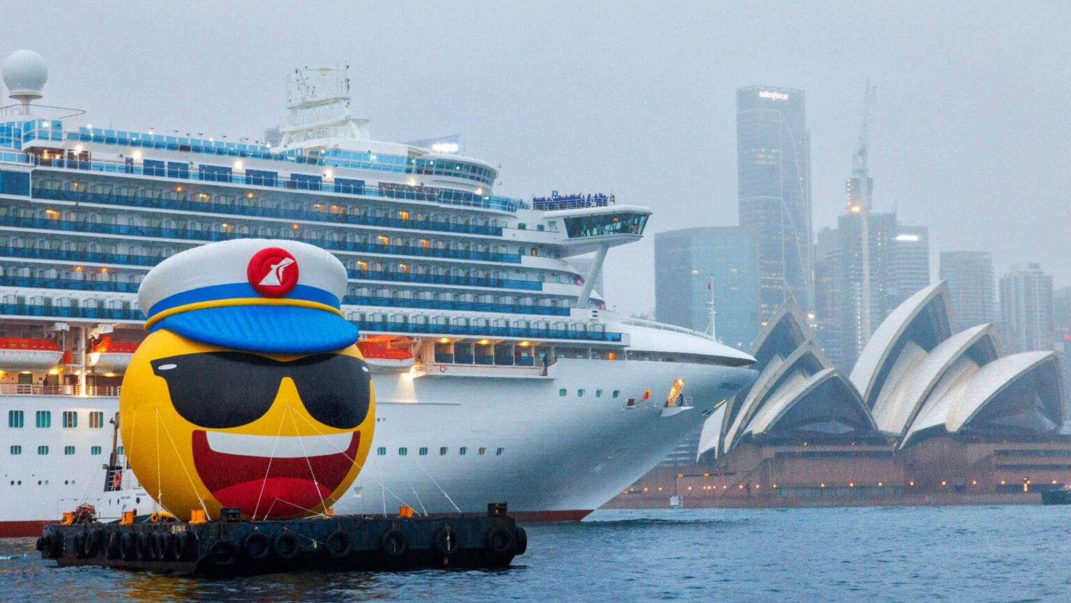 Carnival Cruise Ship in Sydney
