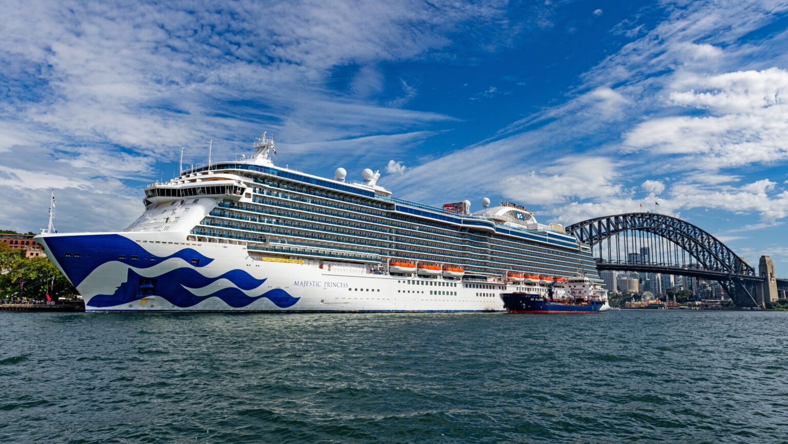 The Majestic Princess in Sydney.