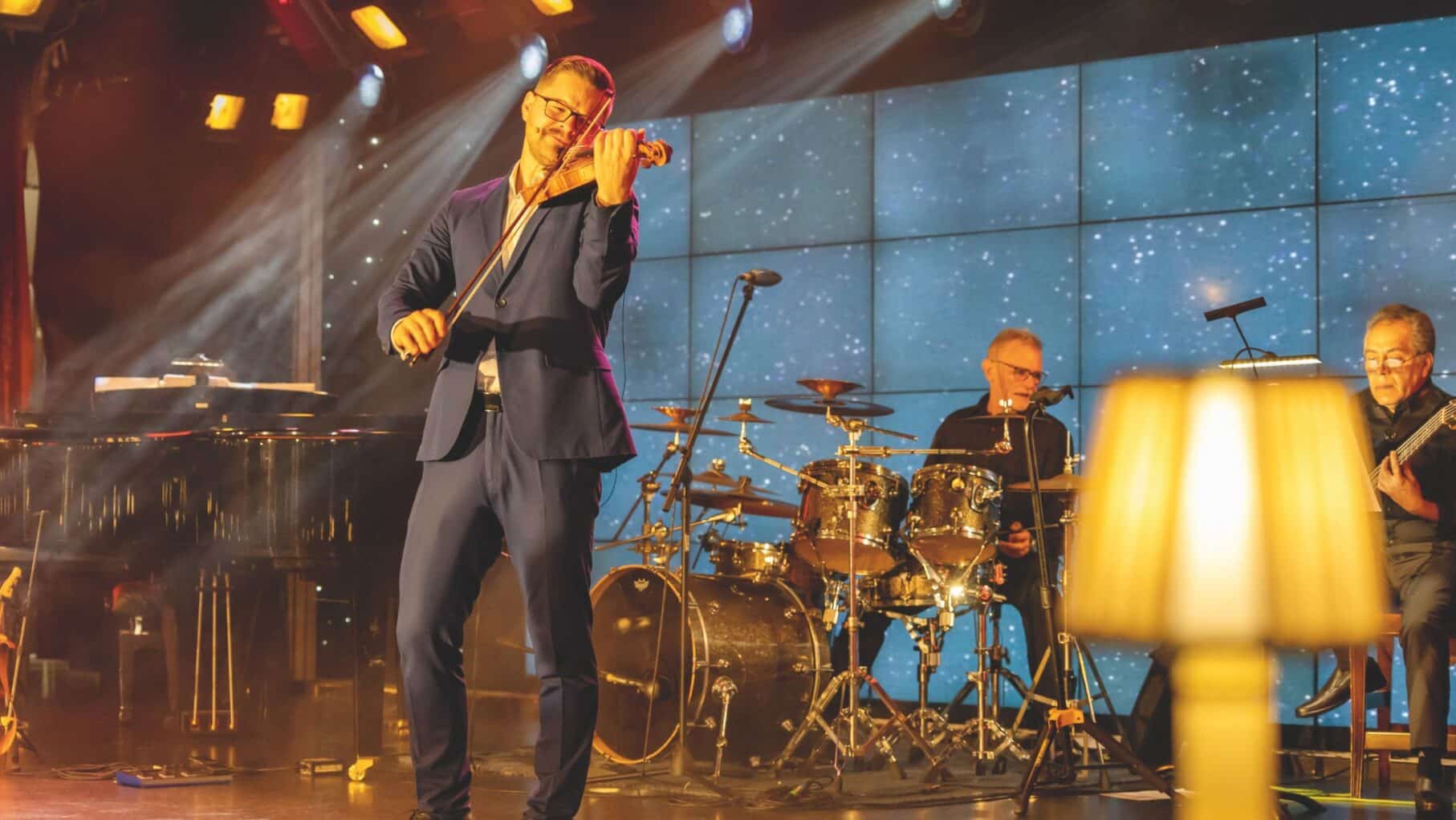 A Guest Entertainer onboard