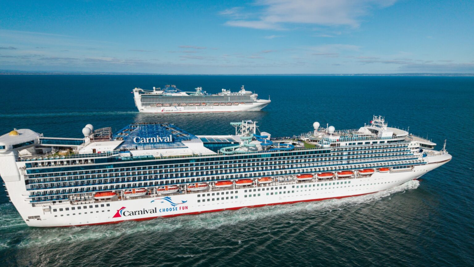 Carnival Encounter sailing