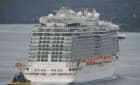 Royal Princess leaves Sydney
