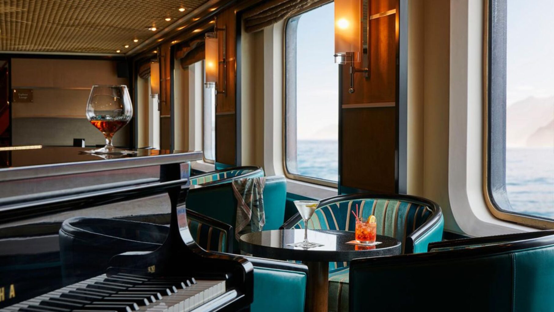 a bar on silver cloud