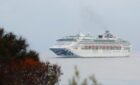 Princess shows support with the first ship visit to Kangaroo Island
