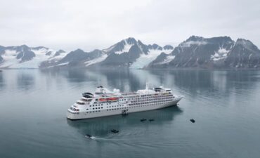 silver cloud in antarctica