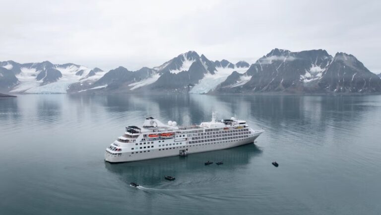 silver cloud in antarctica