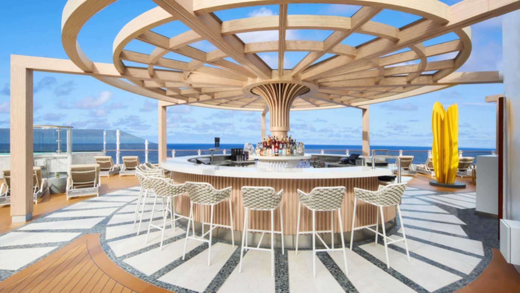 An NCL Beach Club