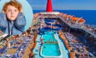 carnival cruise deck and child
