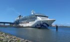 Coral Princess at its homeported in Brisbane. Picture Facebook