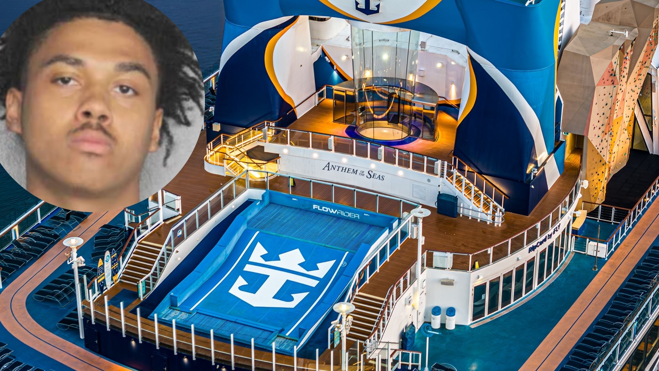 cruise ship and perpetrator