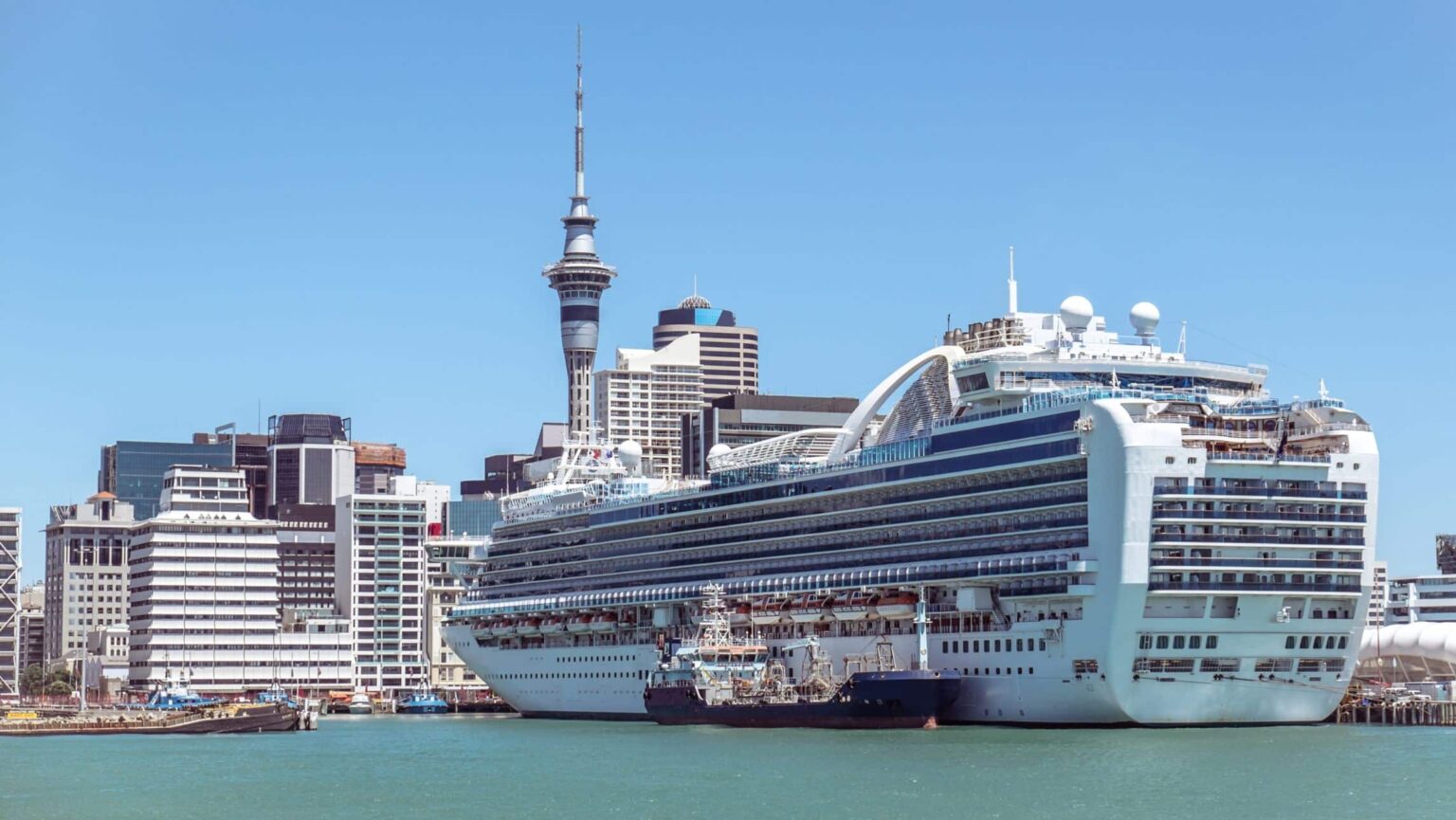 Auckland cruise ship