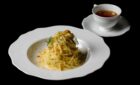 pasta dish onboard Crystal