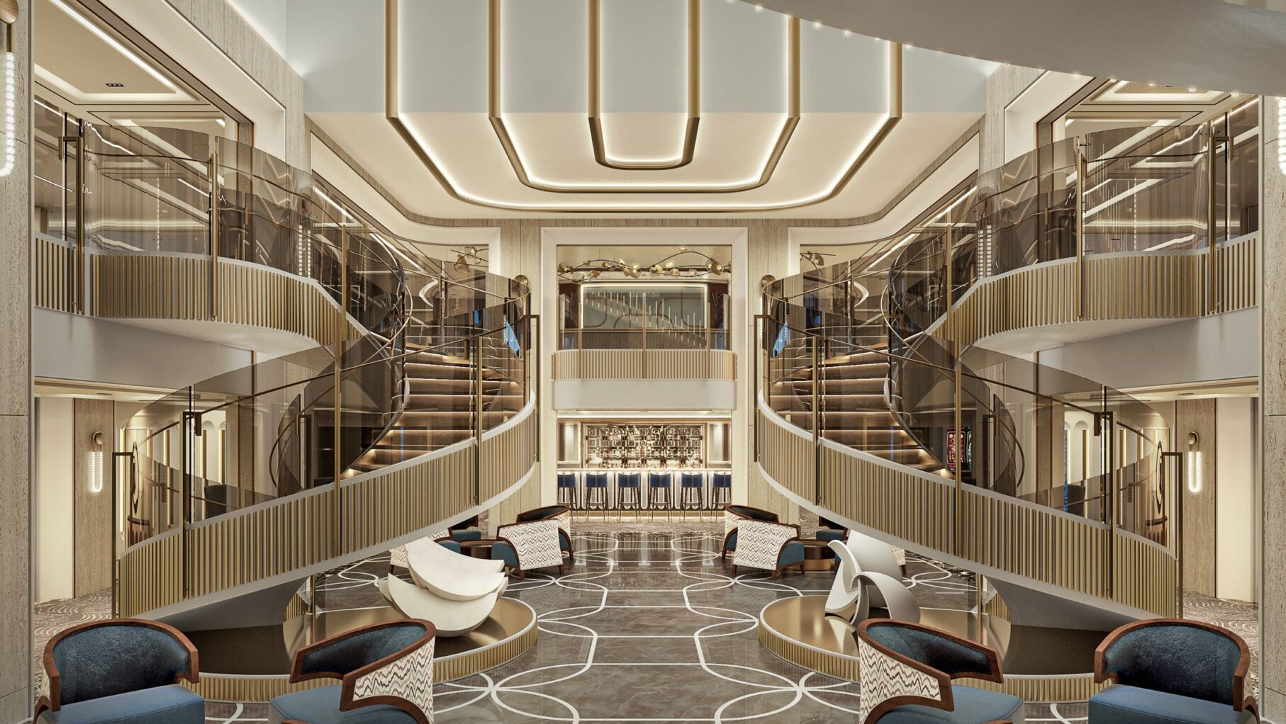 The Atrium on Seven Seas Prestige