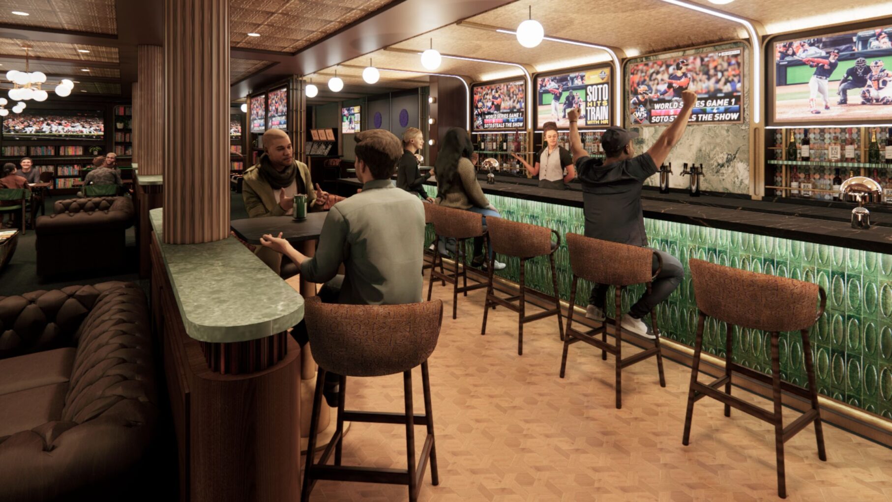 Celebrity Cruises is making its classics new again with a revitalization of its Solstice Series_Celebrity Barcade bar area