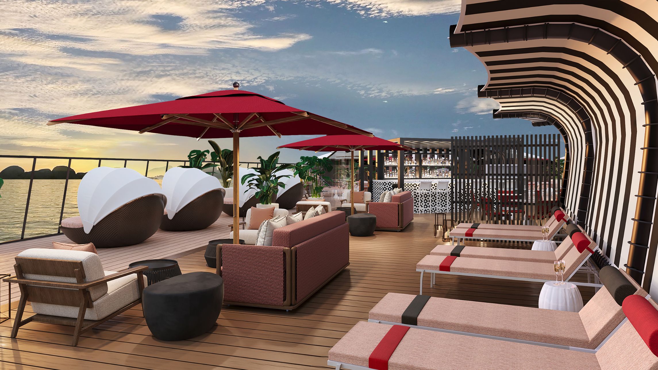 Celebrity Cruises is making its classics new again with a revitalization of its Solstice Series_The Retreat Sundeck Cabanas