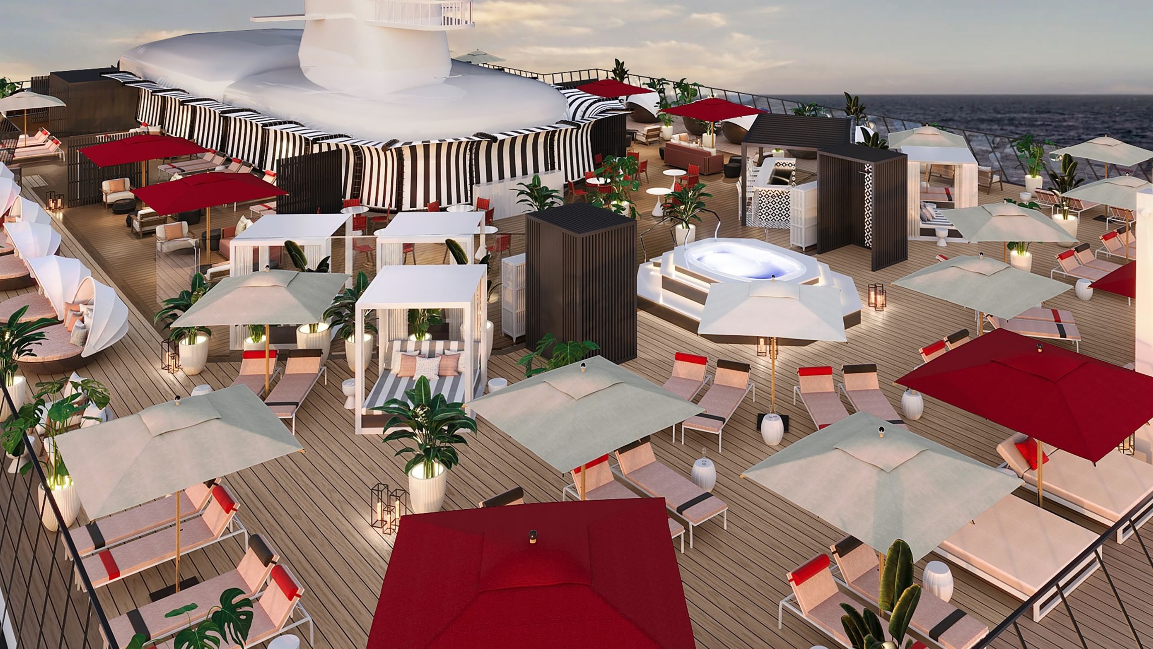 Celebrity Cruises is making its classics new again with a revitalization of its Solstice Series_The Retreat Sundeck