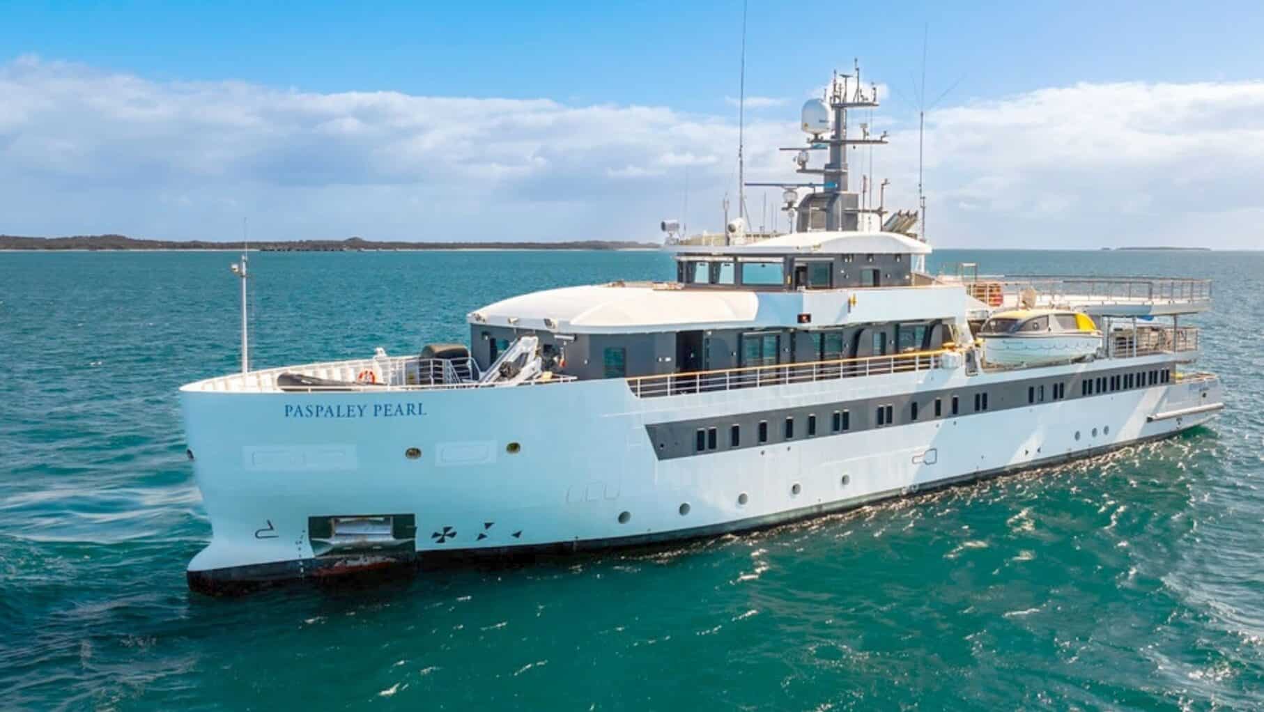 Paspaley pearl motor yacht