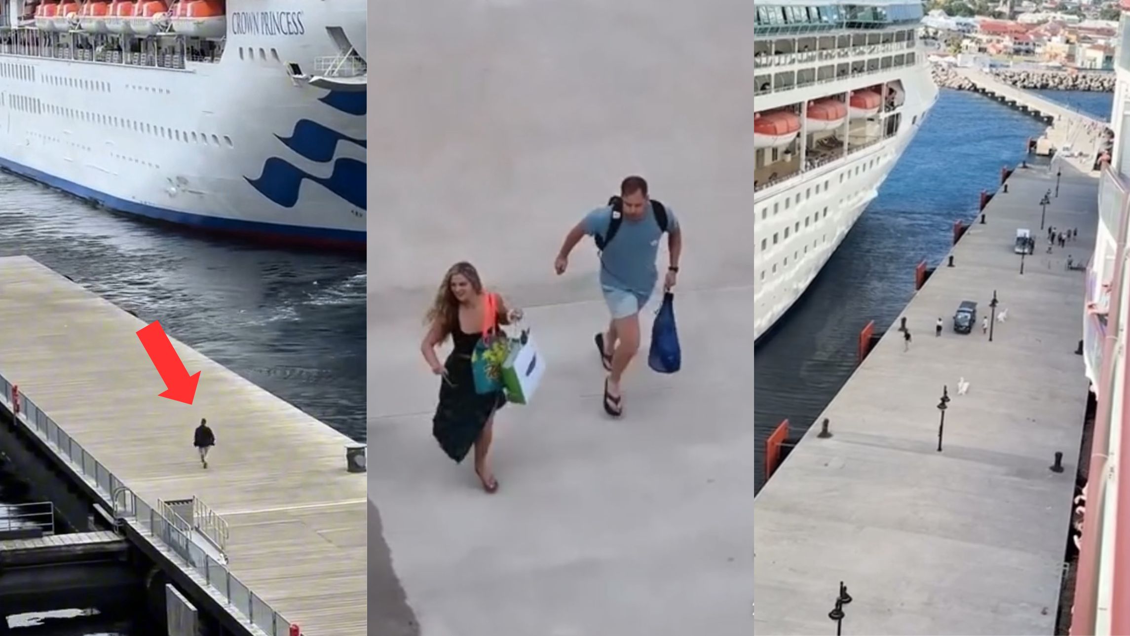 pier runners being left behind