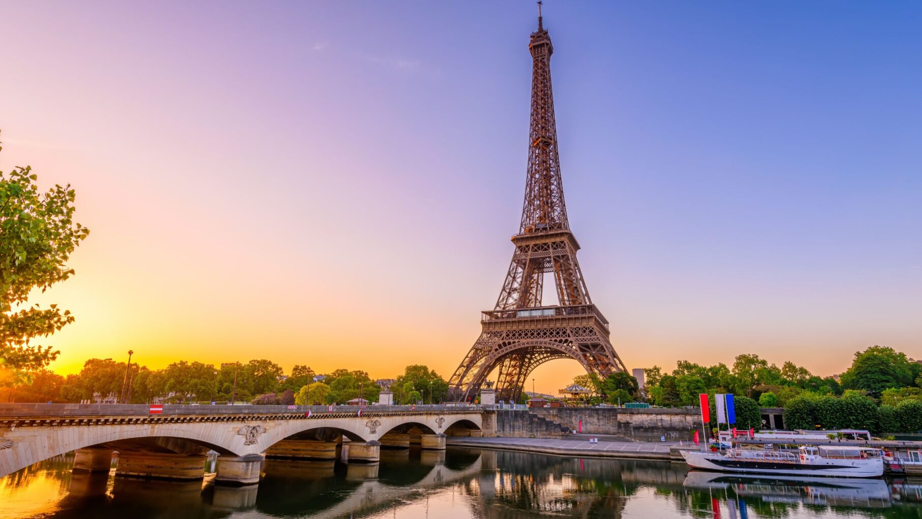 River Seine Eiffel Tower
