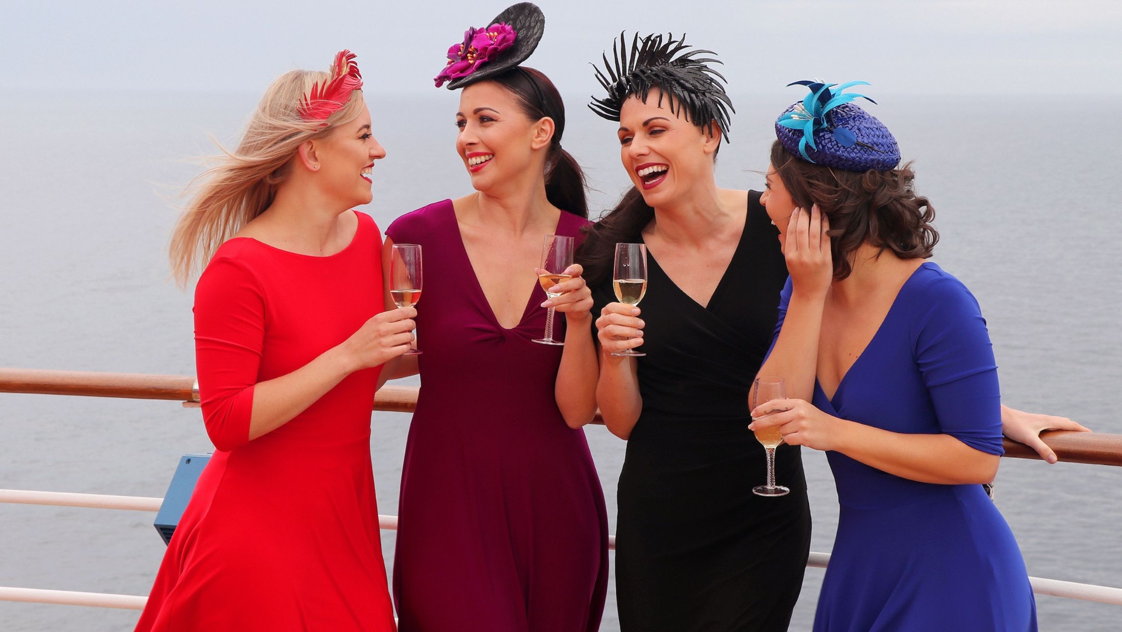 women on a cruise