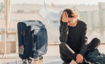 sad traveller