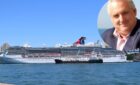 john heald and carnival ship