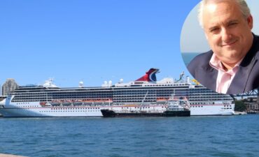 john heald and carnival ship