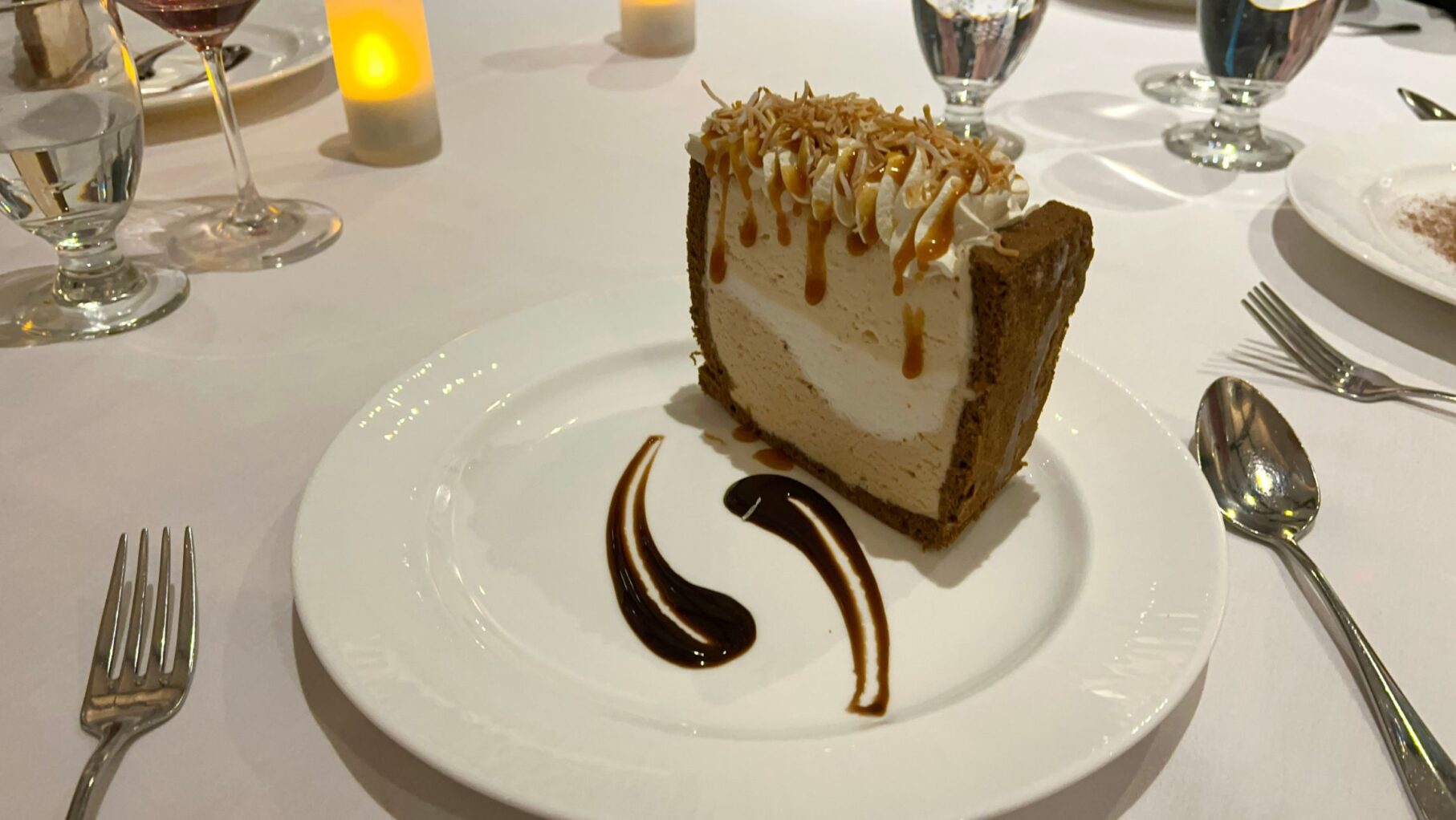 Carnival encounter dessert at Trattoria