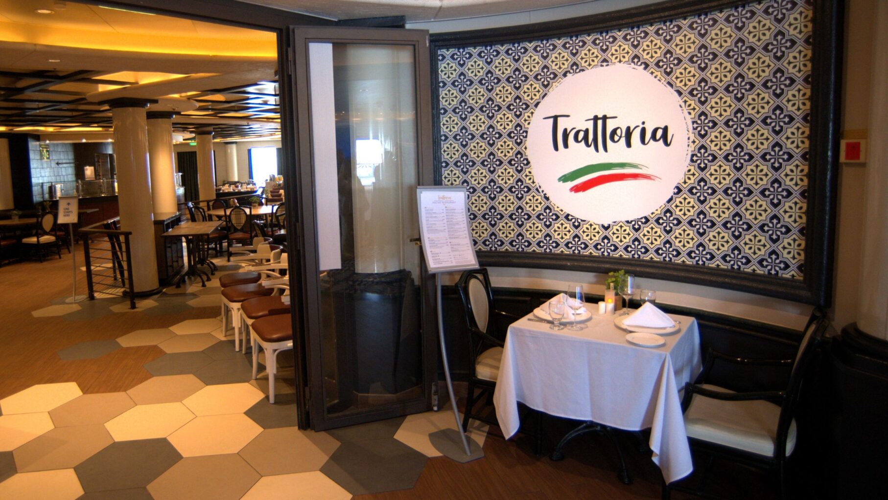 Carnival Encounter Trattoria restaurant
